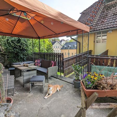 Waldblickwohnung mit Kamin Sebnitz Exterior foto