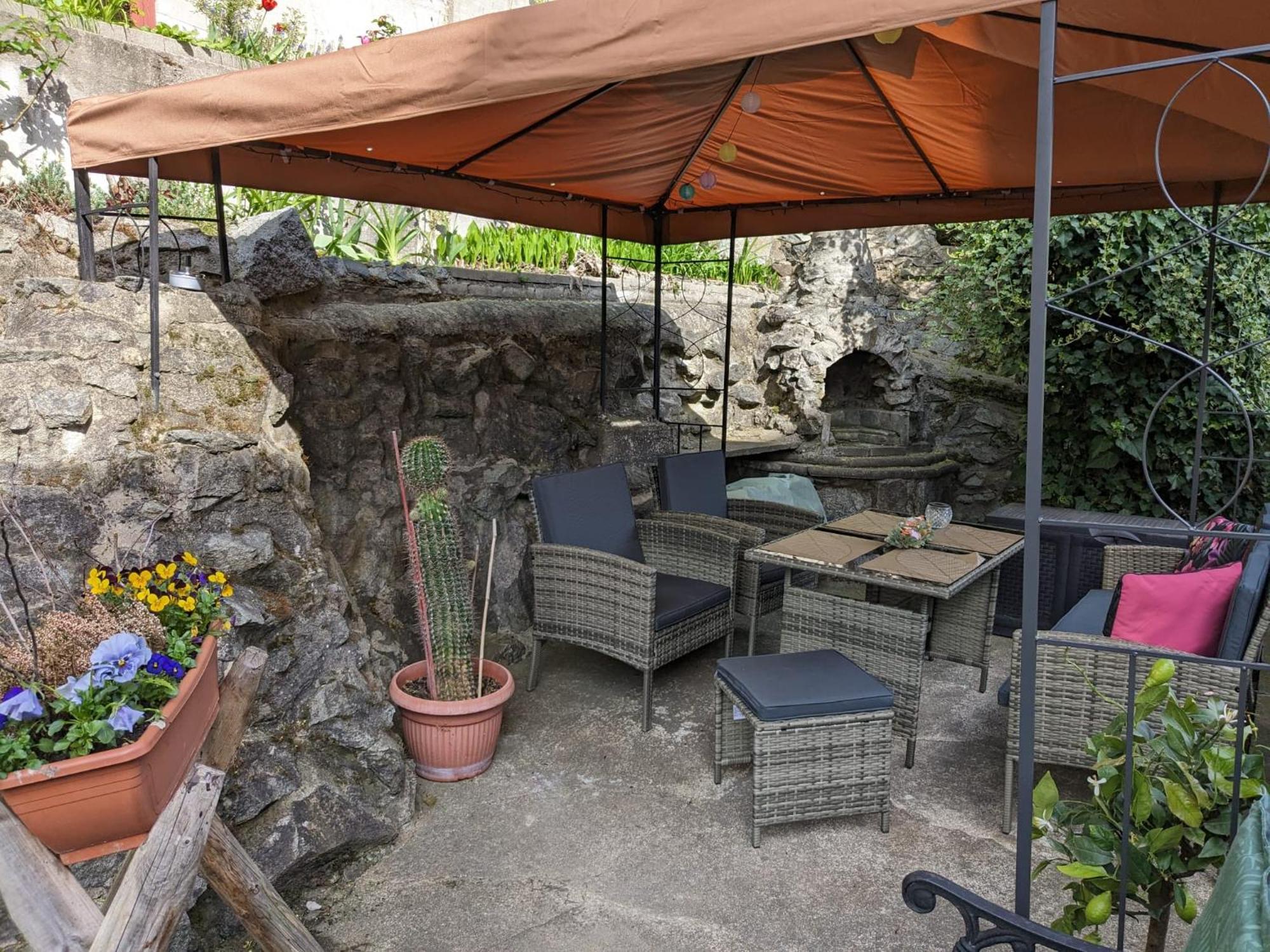 Waldblickwohnung mit Kamin Sebnitz Exterior foto